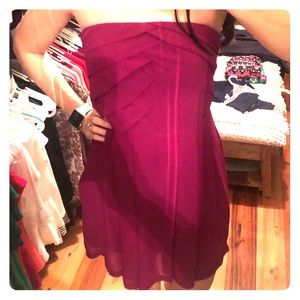 EXPRESS Strapless dress